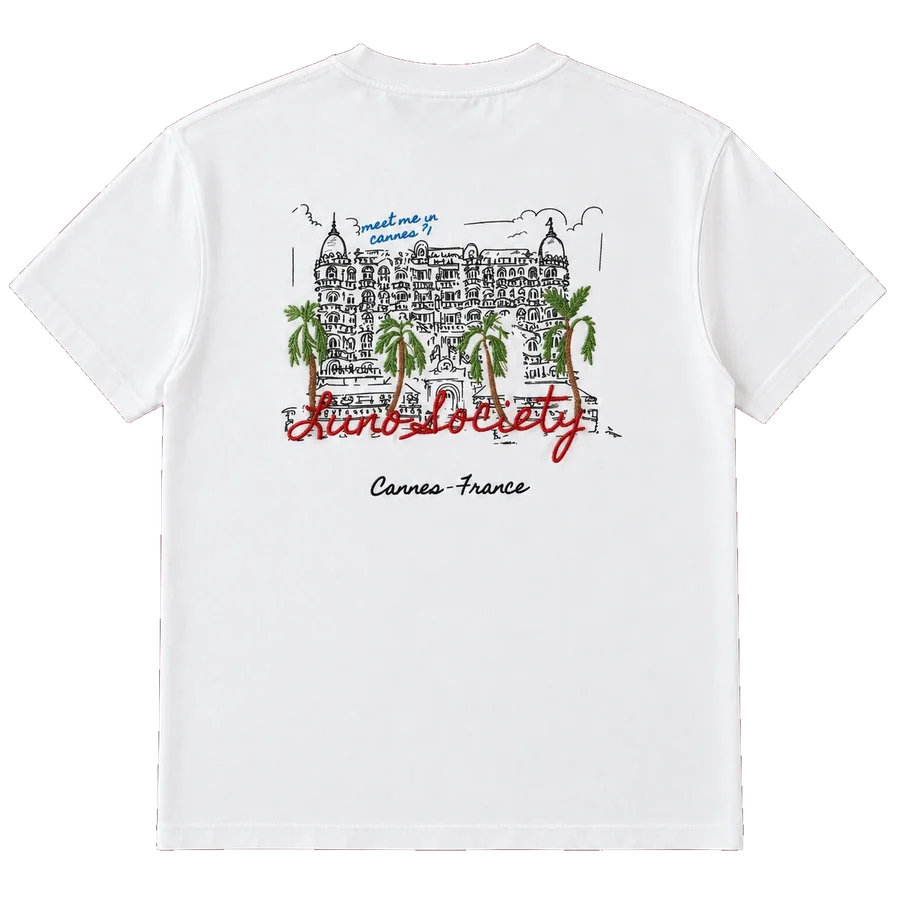 Cannes Tee — back design