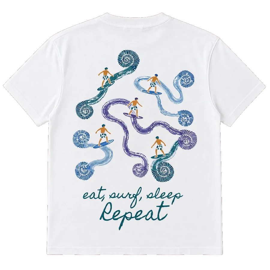 Surf Tee — back design